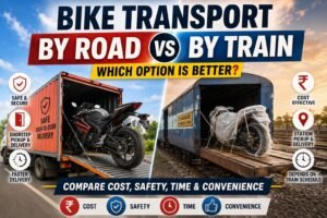 Read more about the article Bike Transport by Road vs Train: Which Option Is Better?