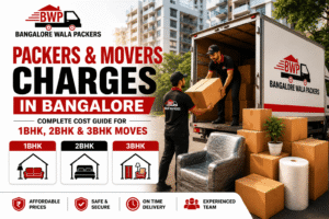 Read more about the article Packers and Movers Charges in Bangalore: Complete Cost Guide for 1BHK, 2BHK & 3BHK Moves